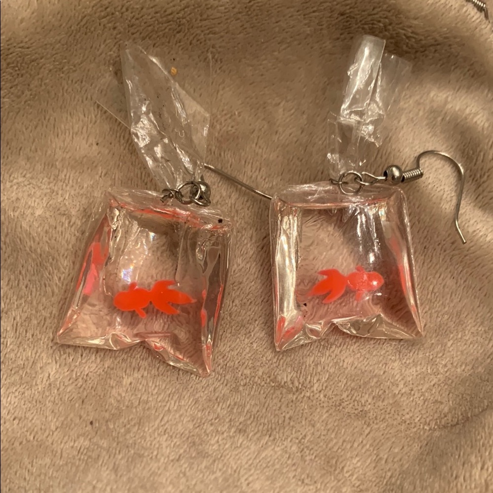 Fish earrings